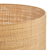 HELAM Lampshade Abba E27 O40/višina 20cm, rattan - naravni ratang - Les