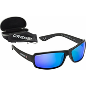 Cressi Ninja Black Mirrored Lens Blue