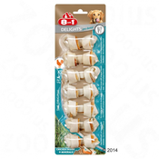 8in1 Delights Pro Dental žvečilne kosti - Varčno pakiranje: XS, 42 kosov (504 g)