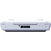 Lenco KCR-150 White
