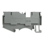 DE 2,5 mm2 1P 3-žilni vtični priključni blok, siv, UL 3923