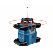 Bosch Rotacioni laser GRL 600 CHV + Laserski prijemnik LR 60 + Zidni držač WM 6 1xProCORE18V 4.0Ah Profi kofer 0601061F00