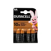 Duracell Basic AA alkalne baterije 4 kosi.