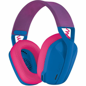 Slušalice Logitech G435, bežične, bluetooth, gaming, mikrofon, over-ear, PC, PS4, plave 981-001062