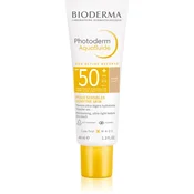 BIODERMA Photoderm Aquafluid Tinted vodoodporna zaščita pred soncem za obraz mešana koža 40 ml Odtenek light unisex