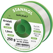Stannol Neosvinčena žica za spajkanje Stannol Flowtin TC Sn99Cu1 250 g 1.0 mm, (20428499)