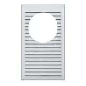 shumee KYLVÄTSKEGALLER 175*295MM FI120MM VIT MED NÄT - KRA 128 BI