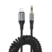 Hoco AUX kabel z 3,5-mm priključkom na Lightning Hoco, 1,5 m, UPA33A, črn