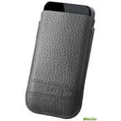 SAMSONITE Slim Classic Leather Classic Sleeve iPhone 5 sivo