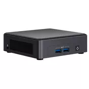 Intel® NUC 11 Pro Kit NUC11TNKi7, EU cord, i7 Processor with Irix Xe graphics, dual M.2 slot, 2xHDMI, 2x Thunderbolt 4 (USB-C+DP) ( BNUC11TNKI70002 )