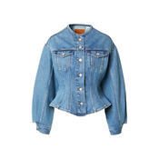 LEVIS  Prehodna jakna Sculpted Trucker Jacket moder denim