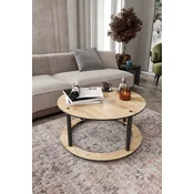 HANAH HOME Sto za dnevnu sobu Hole Round Oak