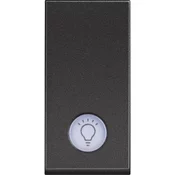 STIKALO CLASSIA Z INDIVIDUAL 1P/10A/250V 1M ČRNI PRIKLJUČEK S SIMBOLOM RG4001LA