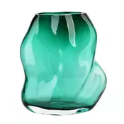 Mondex Vaza steklo Serenite 19x10x23,5 cm zelena 1 kos, (5000191528)