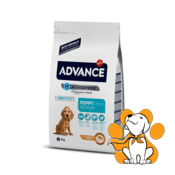 Advance Medium Puppy, od 2 do 15 meseci, 3kg, Piletina & Pirinac, Srednje rase