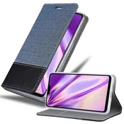 Cadorabo CADORABO Ohišje, združljiv s Xiaomi v temno modri črni barvi - zaščitni pokrov z magnetnim zapiranjem, stoječo funkcijo in režo za kartico, (20567021)