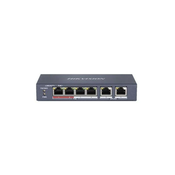 Poe Switch HikVision DS-3E0106P-E/M 4-portni