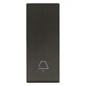 VIMAR LINEA PLOČICA 1MJ. SYMBOL ZVONA ČRNA VI31000.CG