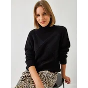 Bianco Lucci Pulover Pullover črna