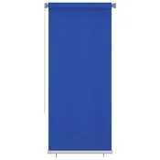 Vanjska roleta za zamracivanje 100 x 230 cm plava HDPE