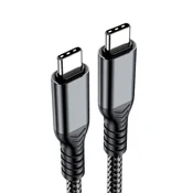 INF USB3.2 Type-C na Type-C kabel 20Gbps, 8K@60Hz, PD hitro polnjenje 0,5 m, (5000277027)