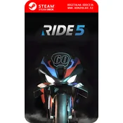 Ride 5 - Steam koda brez škatlice (WINDOWS PC | STEAM DECK)