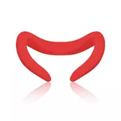 Silikonska zamjenska maska za lice – Meta Quest 3 VR headset - Crvena