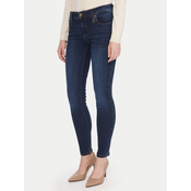 Gaudi Jeans hlače 521BD26024 Mornarsko modra Slim Fit