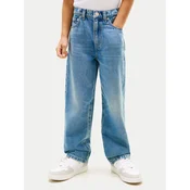 Tommy Hilfiger Jeans hlače KB0KB10401 Modra Relaxed Fit
