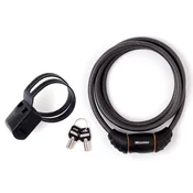 MASTER LOCK spiralna ključavnica 8130 1,8 m x 10 mm, črna