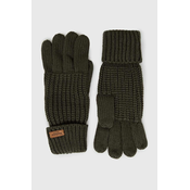 Rokavice Barbour Saltburn ženske, zelena barva