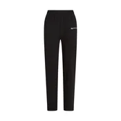 KARL LAGERFELD JEANS Hlače črna/bela