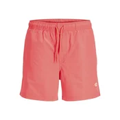 JACK & JONES Kratke kopalne hlače JPSTMAUI TROPIC  korala