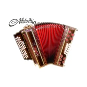 Diatonična harmonika 3/III 37+3, palisander, A mano