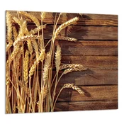 shumee STEKLENA PLOŠČA ZA KUHINJO 65x60 Pšenična