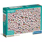 Clementoni - Puzzle Nemogoče Hello Kitty - 1 000 kosov