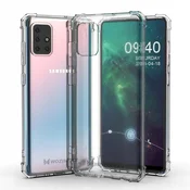 WOZINSKY Wozinsky oklepni ovitek proti udarcem za Samsung Galaxy A72 4G prozoren