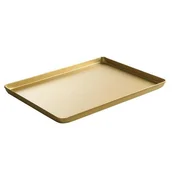 shumee Aluminijast pekarski pladenj za slaščice 400x300x20mm zlata - Hendi 808566