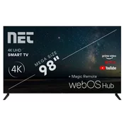 Net Televizor NET984KUHDTEMPEREDC, 98, 4K Ultra HD, Smart, WebOS TV, Zaštitno staklo