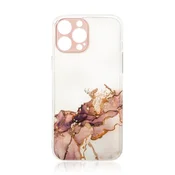 HURTEL Ohišje Marble Case za Samsung Galaxy A12 5G, silikonski ovitek, marmor, rjava