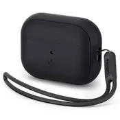 Spigen Etui za brezžične slušalke, silikonski, črn, AirPods Pro 2
