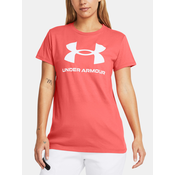 Majica Under Armour UA W SPORTSTYLE LOGO SS-PNK