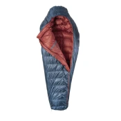 Spalna vreča Patizon D 590, mornarsko/rdeča (L (186 - 200 cm), ľavý zips)