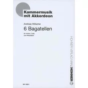 WILLSCHER:6 BAGATELLEN FUR VIOLINE,CELLO UND AKKORDEON