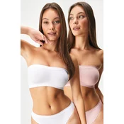 2PACK Brezšivni modrček Flexi Bandeau II