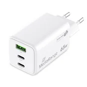 Polnilec hitri mediarange 65w 2xusb-c in 1xusb-a mrma116