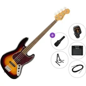 Fender Squier Classic Vibe 60s Jazz Bass FL IL Premium SET 3-Color Sunburst Elektricna bas gitara