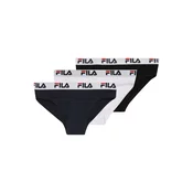 FILA Spodnjice živo rdeča/črna/bela/off-bela
