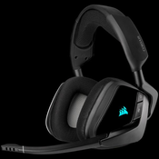 CORSAIR GAMING VOID RGB ELITE Wireless Premium Gaming Headset with 7.1 Surround Sound, Carbon (EU Version)