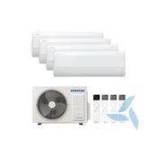 SAMSUNG Windfree Multisplit četvorček 4 x AR60F12C1AWNEU Comfort S2 3,5kW/1 x AJ100TXJ5KG/EU 10kW - Samsung